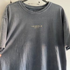 YoungLA Blue Wavy tee